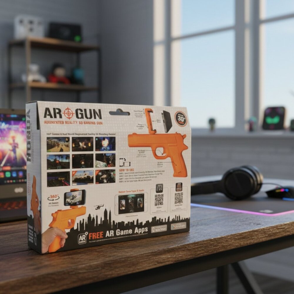 360° AR Bluetooth Gaming Gun